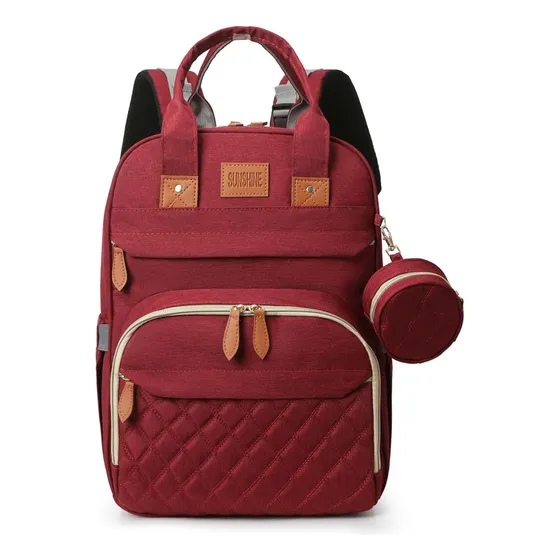 Bolso Pañalera  Mochila Con Cambiador Y Almohadilla 