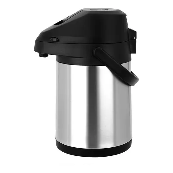 Termo Bomba Presión 2.5 Litros Acero Inox Terere Mate Café