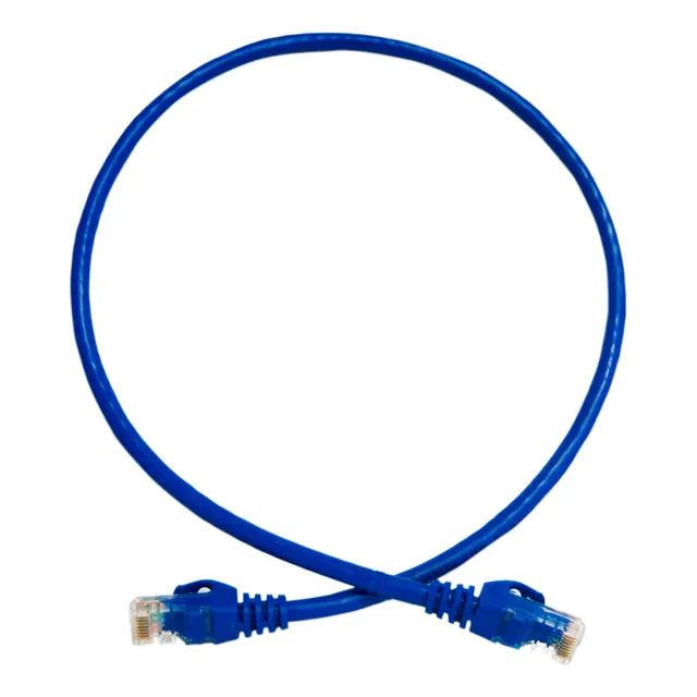 Patchcord Utp Cat6 60cm Azul P6006l 100%cobre Enson 100pzas