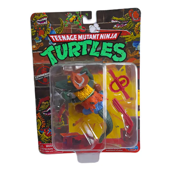 Figura Muñeco Tortuga Ninja Lagarton (leatherhead) Nuevo
