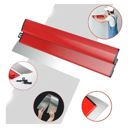 Desempenadeira 60cm Aço Inox Para Passar Massa Corrida