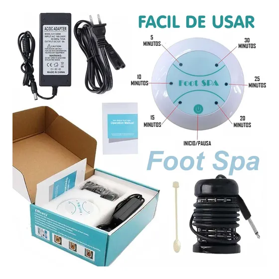 Pediluvio Iónico Pórtatil Foot Spa