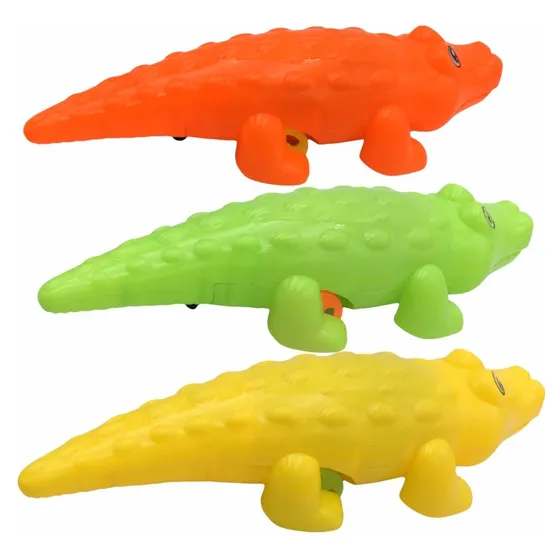 Cocodrilo Grande Juguete A Cuerda Y Sonido Niños Diversion