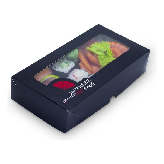 Kit Caixa Para Sushi 100p-100m-100 G-200temaki