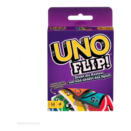 Juego De Mesa Cartas Uno Flip Original Nuevo Sellado