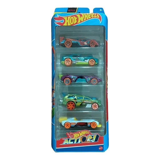 Hot Wheels Premium Cartela C/ 5 Carrinhos Mattel - Original!