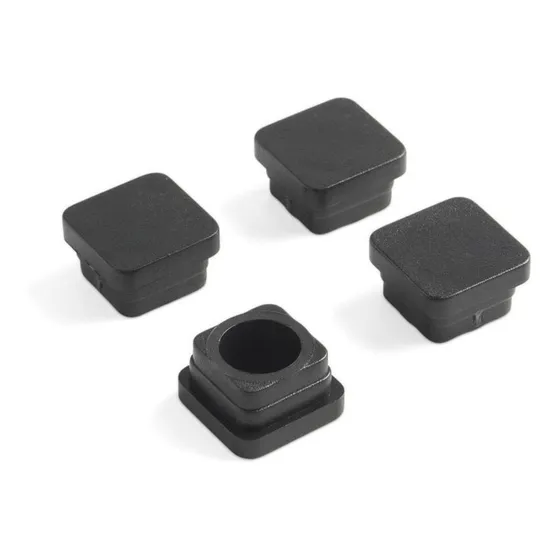 Regatones Plástico Estante Mesa Silla Escritorio Tubo 1×1 