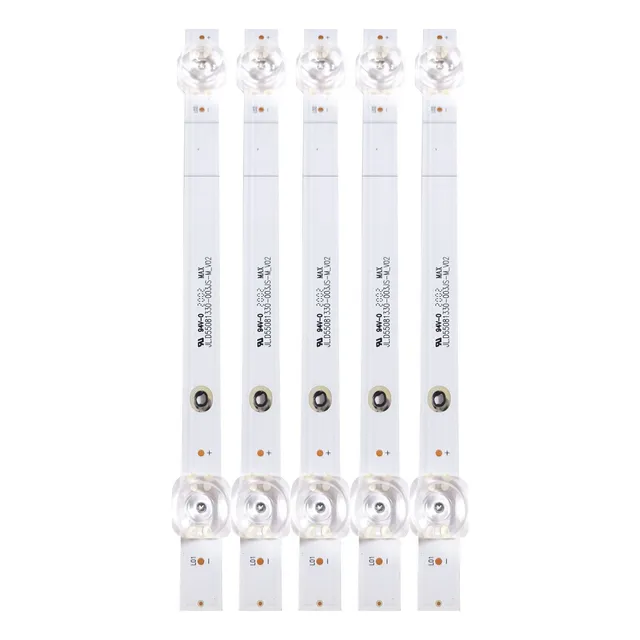 Kitx5 Tiras De 8 Leds Noblex Dj55x6500 105.5