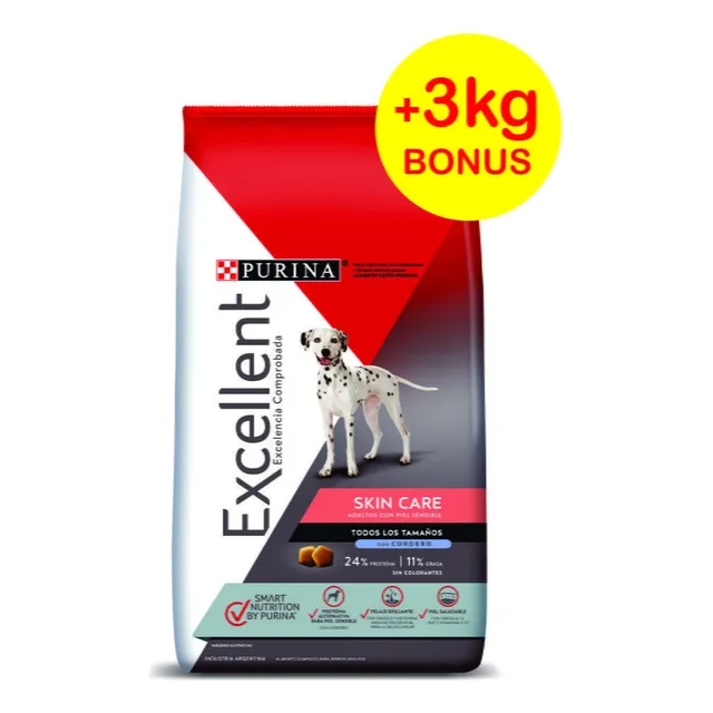 Excellent Skin Care Para Perro Adulto Sabor Cordero X 18 kg