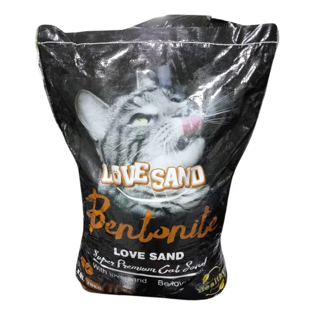 Arena Para Gatos Importada Blanca Excelente Calidad 20 Kg