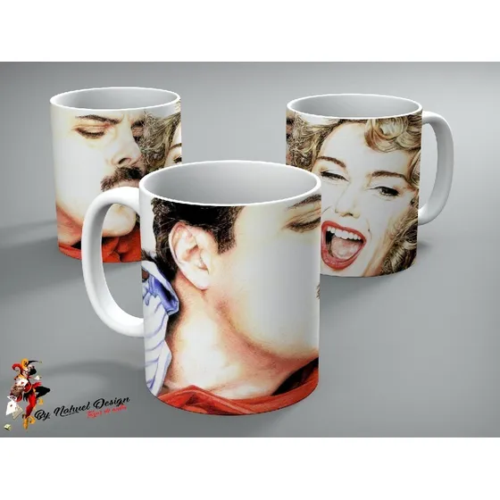 Taza Freddie Mercury I Was Born To Love Art