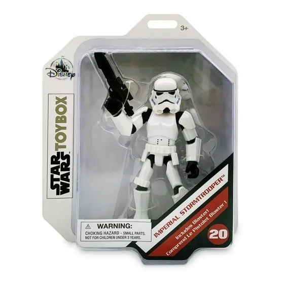 Star Wars Stormtrooper Toybox Figura Accion 14cm Disney