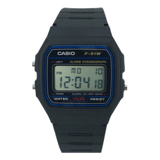 Reloj Casio Vintage F91w Digital Correa De Resina Original Reloj Casio Vintage F91w Digital Correa De Resina Original
