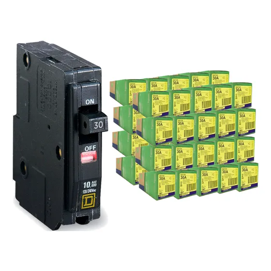 Interruptor Electrico Termomagnetico 1 Polo 30a 240v 40 Pz