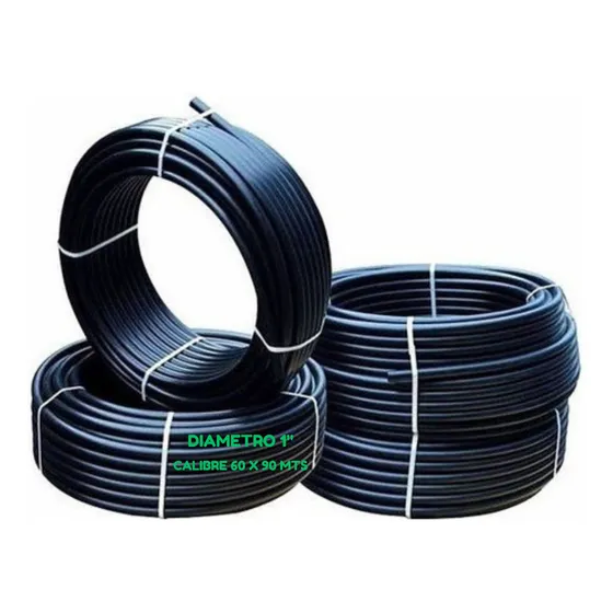 Manguera Riego 1 Pulgada Calibre 60 Rollo 100 Mts