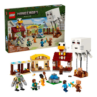 Lego Minecraft 21273 O Ataque À Aldeia Do Balão Ghast Lego Minecraft 21273 O Ataque À Aldeia Do Balão Ghast