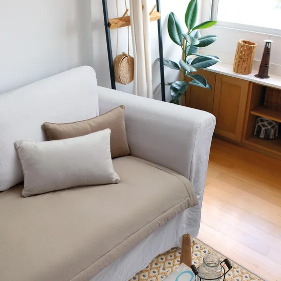 Pillow Cobertor De Sillon Simil Tusor Jean Cartier 180x90cm