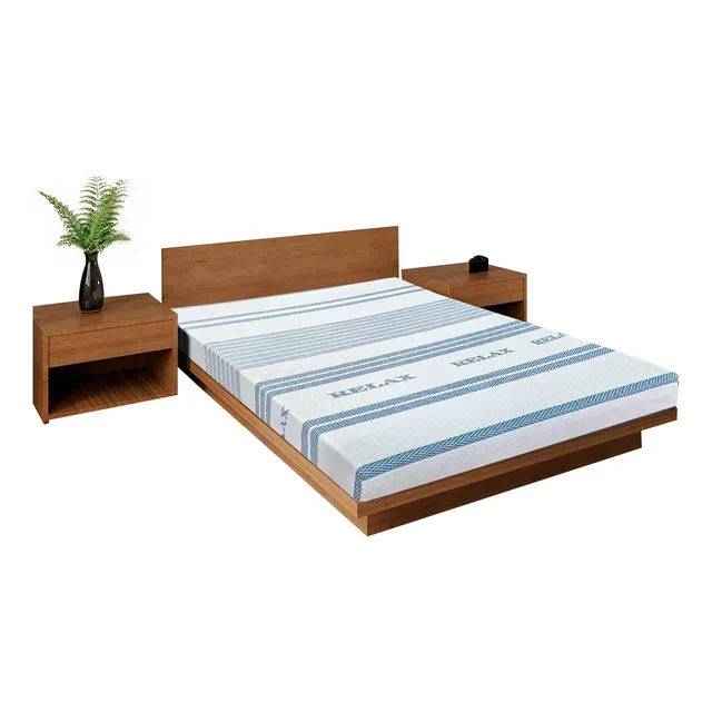Colchón Individual Relax 5 Años De Garantía Funda Lavable