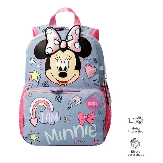 Bolso Morral Pequeño Escolar Totto Minnie Original