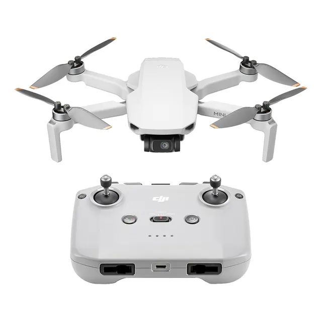 Mini Drone Dji Mini 4 Cp.ma.00000787.02 Con Cámara 4k Blanco 3 Baterías