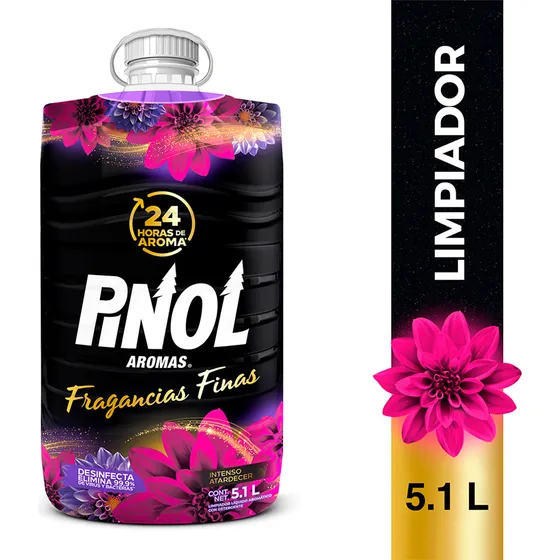 Limpiador Multiusos Pinol Aromas Fragancias Finas Intenso Atardecer 5.1 Litros