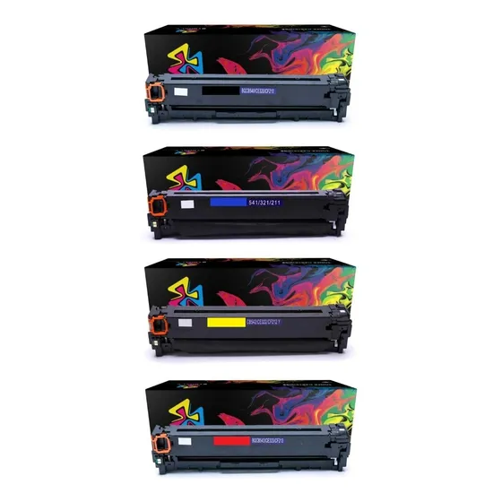 Kit 4x Toner Cb540 Cb541 Cb542 Cb543 Cp1215 Cm1312 Cp1515