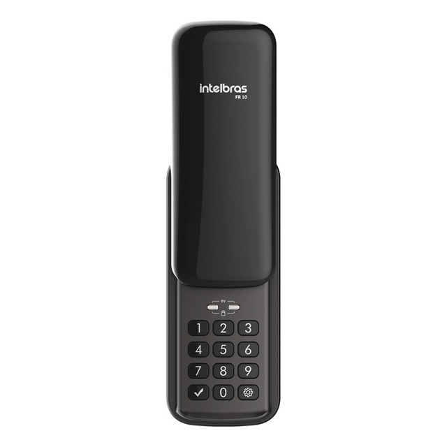 Intelbras Fr 10 Preto Black Piano Direita/esquerda Fechadura Digital De Sobrepor Abertura ... Intelbras Fr 10 Preto Black Piano Direita/esquerda Fechadura Digital De Sobrepor Abertura ...