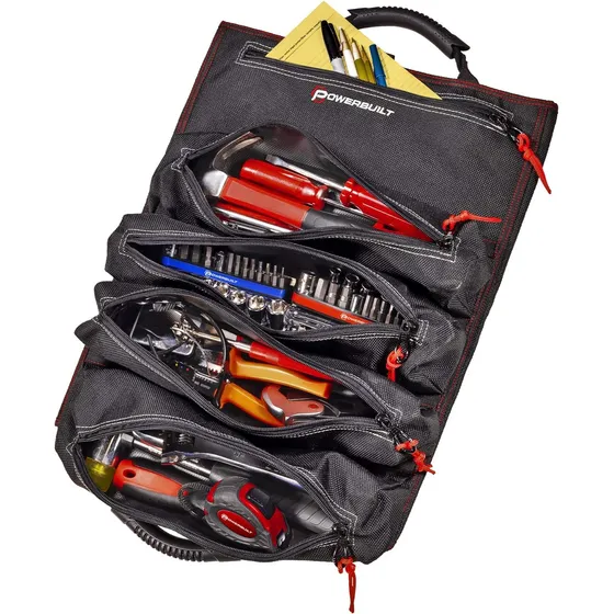 Pro Tool Bag - Organizador De Rollos Portátil, Ideal Para To