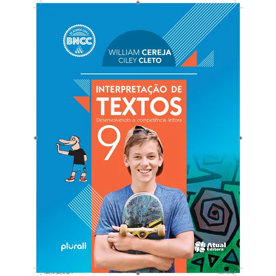 Livro Interpretação De textos 9º ano De Cereja, William 3ª Edição Capa Mole Em Português 2021 Editora Atual