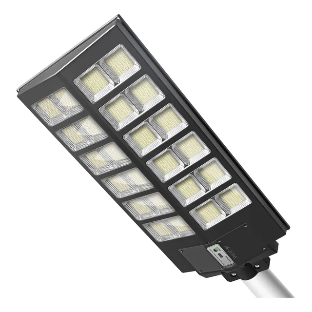 A-zone Luz Solar Calle Sensor Movimiento Alimentada Energia