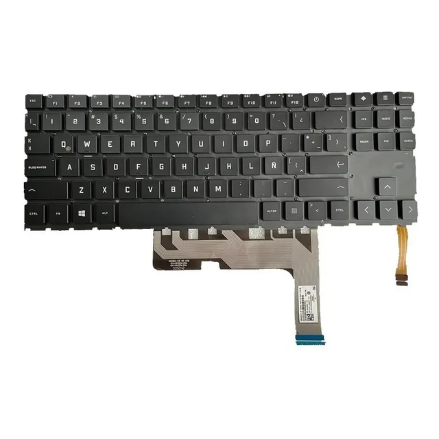 Teclado Original Hp Omen - 15-ek0007la L98944-161 Rgb