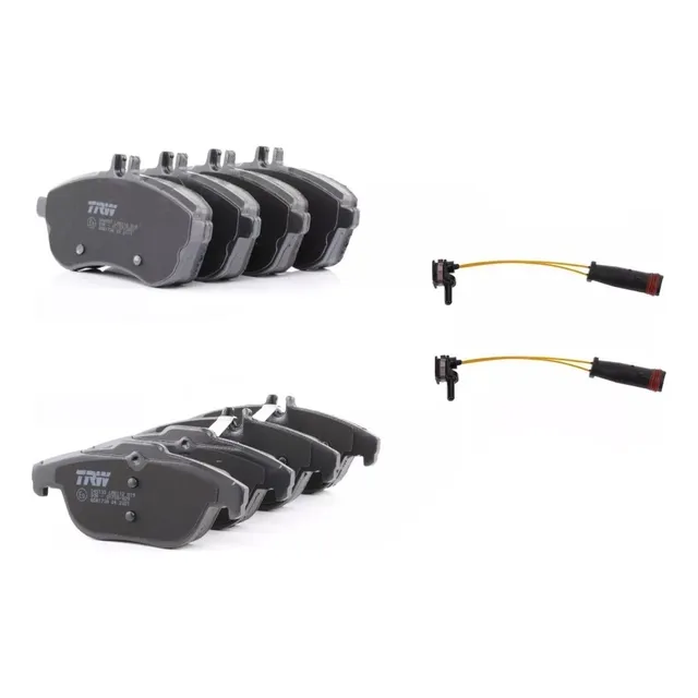 Kit X 8 Pastillas De Freno Mercedes Benz C200 C230 C250 W204