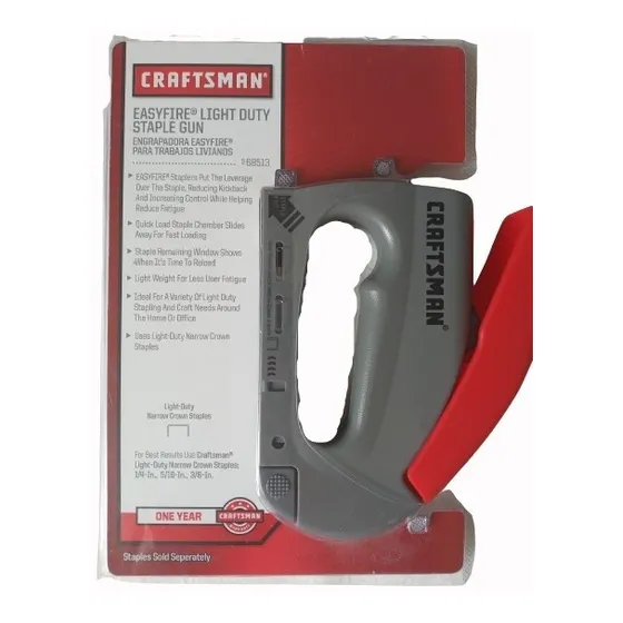 Engrapadora Manual  Easyfire Craftsman Cod 968513