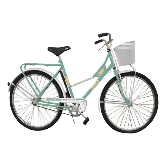 Bicicleta Musetta Barranquera Dama Rod. 26 Verde Agua