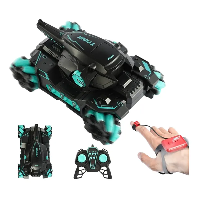 Tanque A Control Remoto Aventura Y Emoción Lanza Balines Gel