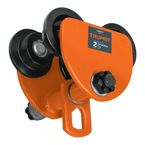 Carro Traslación Para Aparejos 2'' Empuje Truper - Fc TRO-2