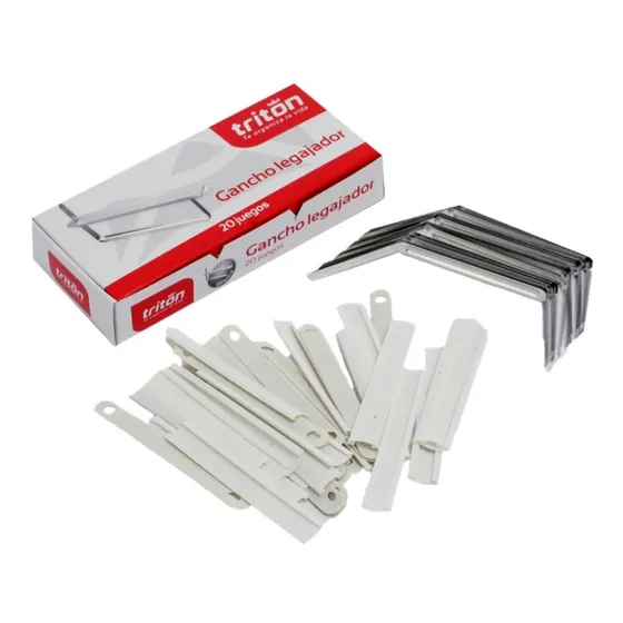 Gancho Legajador Metalico Triton X60 Und