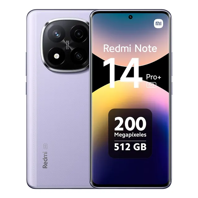Xiaomi Redmi Note 14 Pro Plus 5g lavanda 12gb Ram 512gb