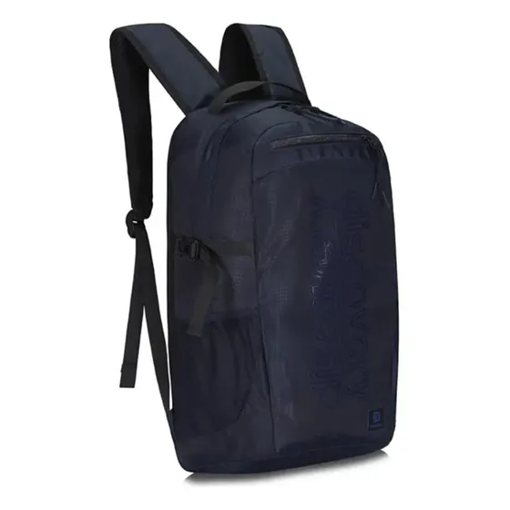 Mochila Discovery Porta Notebook Urbana Acolchada Reforzada Color Azul 16943 Diseño de la tela Lisa