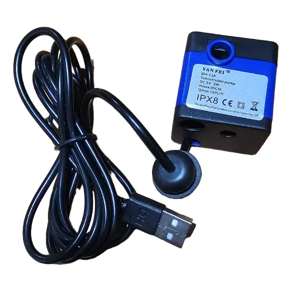 Repuesto Bomba De Agua Usb Para Fuentes Motor Bebedero Gatos