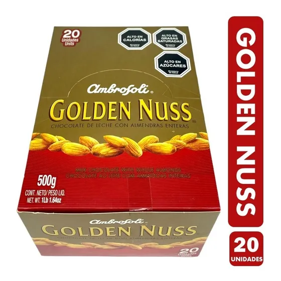 Display Chocolate Golden Nuss (display 20 Unidades)