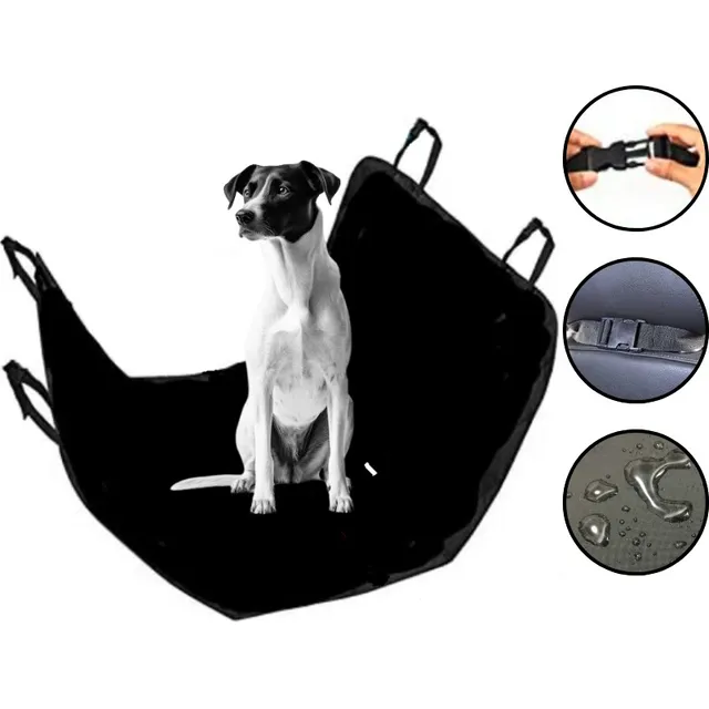 Funda Cubre Asiento Trasero Para Mascotas Perros - Premium!