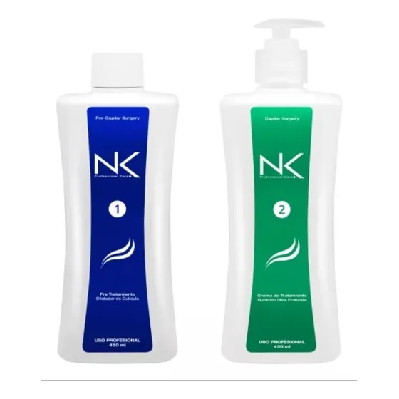 Cirugía Capilar Nk Con Keratina Paso 1 Y 2