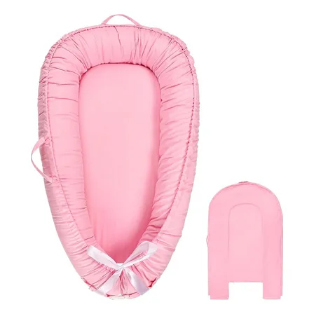 Funda De Tumbona Para Bebés Hooyax 100% Algodón Rosa