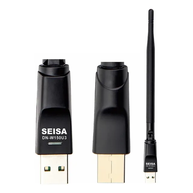 Adaptador Placa Usb Wifi Con Antena 2.4ghz 150mb Notebook