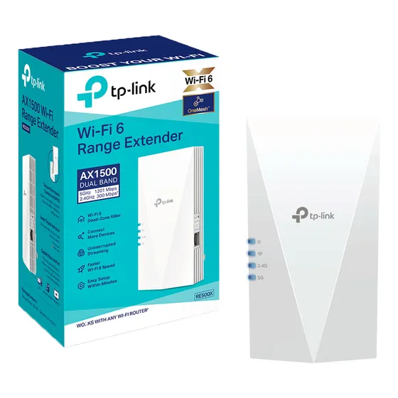 Mesh Wifi Re500x Tp-link Extensor 5 Ghz 2,4 Ghz Ax1500