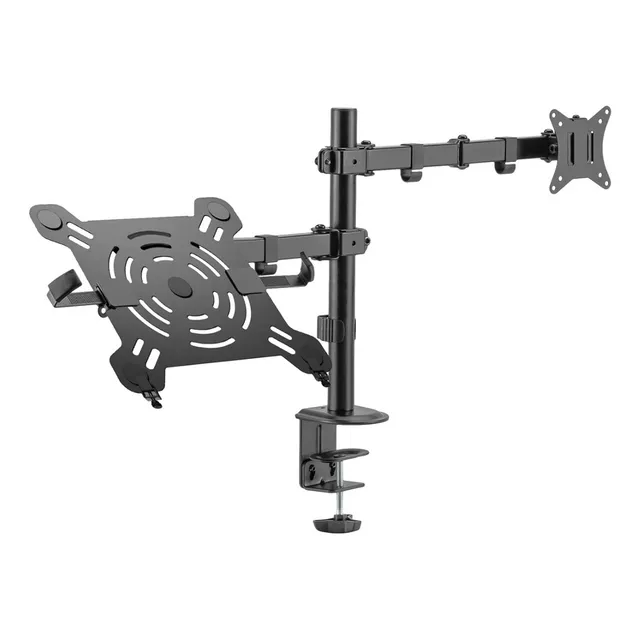 Soporte Para Monitor 17  A  27  Y Notebook Mesa O Escritorio