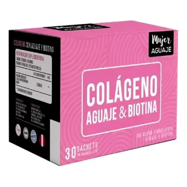 Colágeno, Aguaje & Biotina Caja De 30 Sachets De 10 G C/u Mu