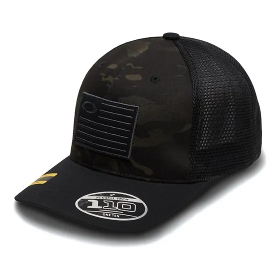 Oakley Si Multicam Flag 110 Snapbck Black ( Gorra), Original