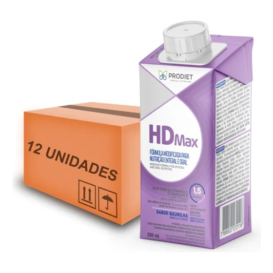 Hdmax 200ml - Kit Com 12 - Prodiet